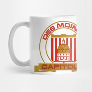 Defunct Des Moines Capitols Hockey Team Mug